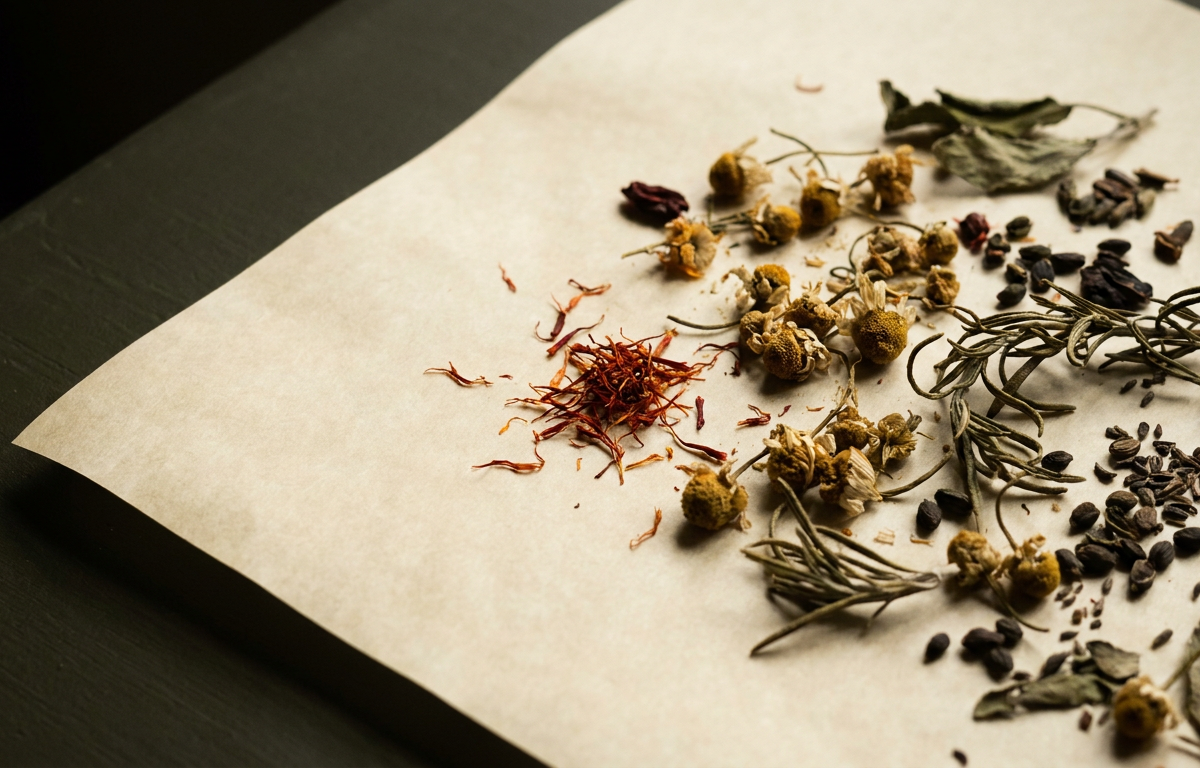 Ingredienti naturali di Varicorin tra cui ippocastano, vite rossa e amamelide per la salute delle vene.