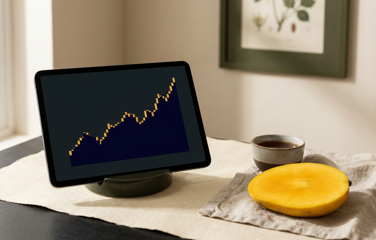 Tabella nutrizionale e grafico del metabolismo over 40 per African mango