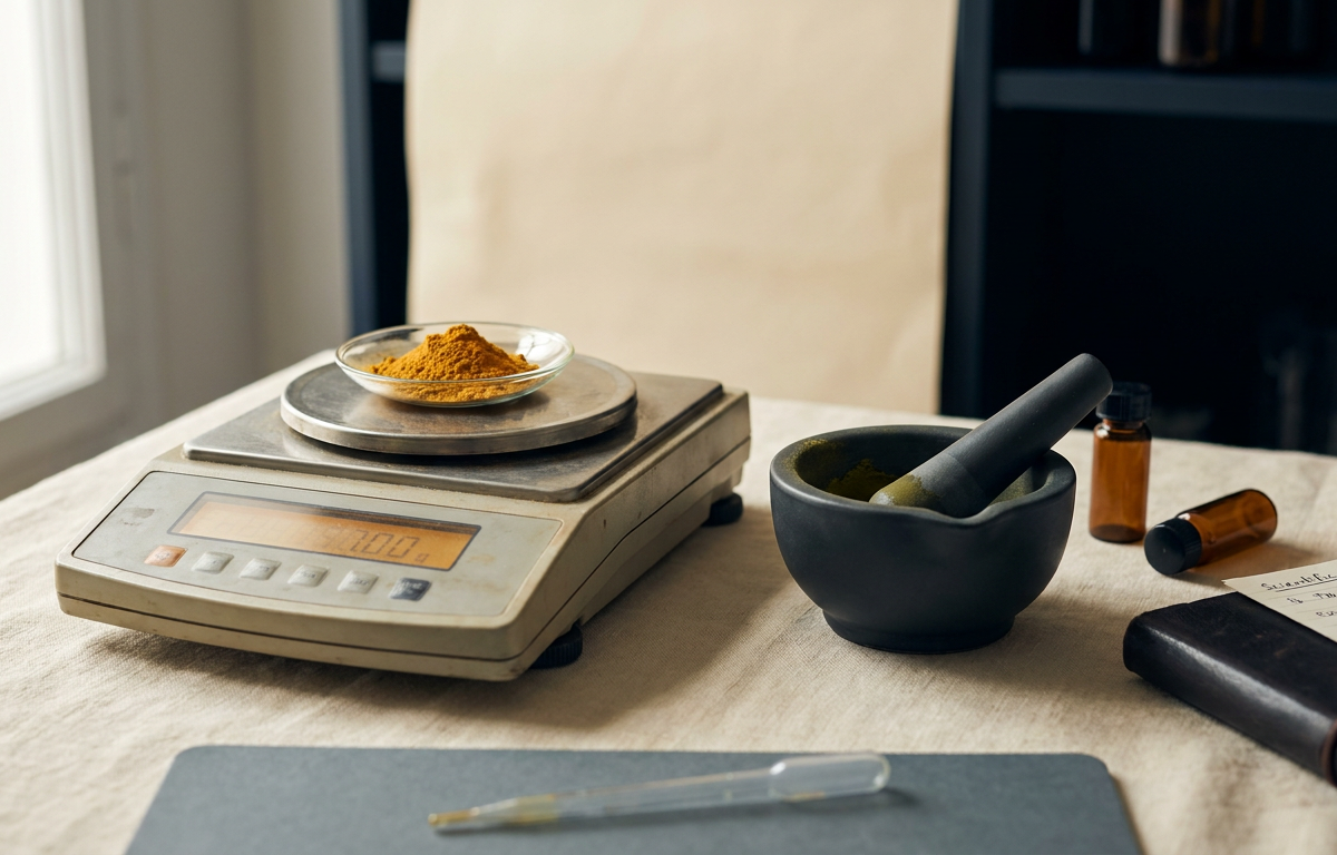 Ciotola di fibre vegetali e semi per rappresentare l'African mango scientifico