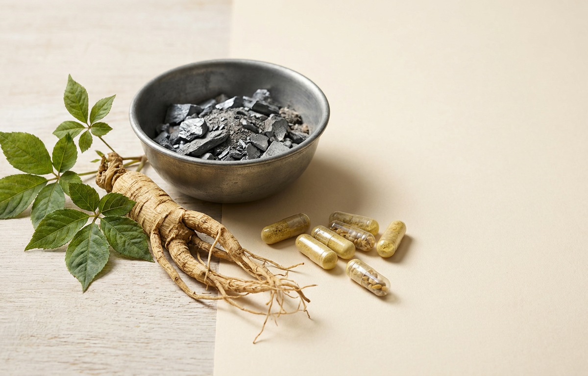 Composizione ingredienti NuviaLab Vitality con estratti vegetali e minerali
